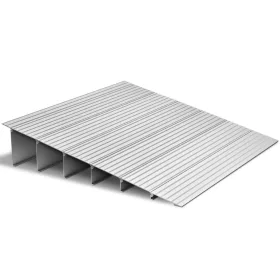   Küszöbrámpa 805x865x155 mm 6 db alumínium kerekesszék rámpa, 360 kg teherbírás
