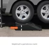 Műanyag tandemkerék-emelő rámpa lakókocsihoz és lakóautóhoz 9 tonna teherbírású 1 db felhajtórámpa