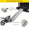 Alumínium rakodórámpa 1520x305 mm 2 db ATV rámpa 2722 kg teherbírás, akár 406 mm rakodási magasság