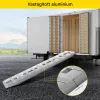 Alumínium rakodórámpa 1520x305 mm 2 db ATV rámpa 2722 kg teherbírás, akár 406 mm rakodási magasság