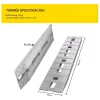 Alumínium rakodórámpa 1520x305 mm 2 db ATV rámpa 2722 kg teherbírás, akár 406 mm rakodási magasság
