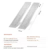 Alumínium felhajtórámpa készlet 120x21,5 cm 2 db rakodó rámpa 399 kg teherbírás