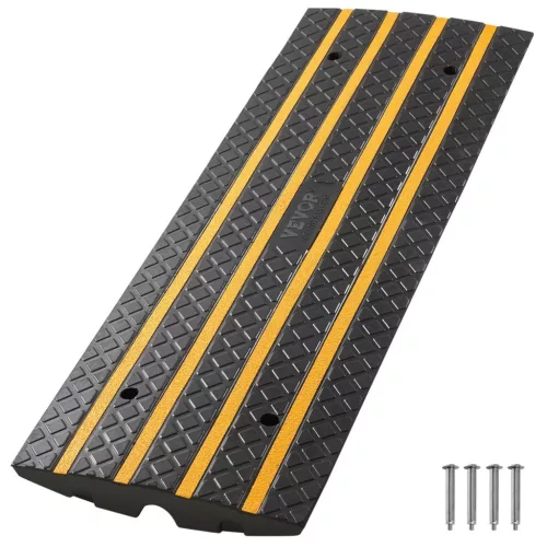 Gumi járdaszegélyrámpa 1220x409x65 mm 15 tonna teherbírású felhajtó rámpa 1 db