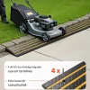 Gumi járdaszegélyrámpa 1220x409x65 mm 15 tonna teherbírású felhajtó rámpa 1 db