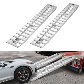   Alumínium rámpa készlet 2745x380 mm 2 db 4535,9 kg teherbírású felhajtó rámpa