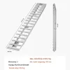 Alumínium rámpa készlet 2745x380 mm 2 db 4535,9 kg teherbírású felhajtó rámpa