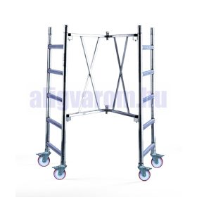   Szerelőállvány összecsukható 3,90 m platformmagasság, 5,90 m munkamagasság
