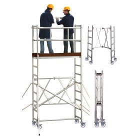   Szerelőállvány összecsukható 2,40 m platformmagasság, 4,40 m munkamagasság