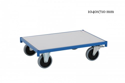 SZÁLLÍTÁS SÉRÜLT! Nagy teherbírású kézikocsi 1040x710 mm szállítókocsi 800 kg teherbírás 