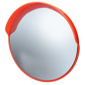 Közlekedési tükör biztonsági forgalmi megfigyelő tükör kör alakú Ø60 cm forgatható tartóval ipari