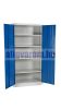  SZÁLLÍTÁS SÉRÜLT! Acél iratszekrény. Swed-Cab acél irattartó szekrény 4 db tároló polccal 50 kg/polc teherbírás 1800 x 900 x 400 mm 
