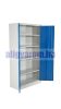  SZÁLLÍTÁS SÉRÜLT! Acél iratszekrény. Swed-Cab acél irattartó szekrény 4 db tároló polccal 50 kg/polc teherbírás 1800 x 900 x 400 mm 