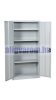  SZÁLLÍTÁS SÉRÜLT! Acél iratszekrény. Swed-Cab acél irattartó szekrény 4 db tároló polccal 50 kg/polc teherbírás 1800 x 900 x 400 mm 