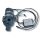  SÉRÜLT KÁBEL! 12V 80W 5300 l/h keringető szivattyú sebesség szabályozóval, pumpa IP68-vízmentes bilincses 38mm csatlakozású szolár rendszerhez is 120 °C kenőszivattyú keringető hűtőszivattyú 