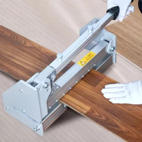 Padlóvágó laminált padlóhoz, parkettához és vinyl burkolatokhoz – 12 mm vágási mélységgel