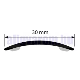  SZÁLLÍTÁS SÉRÜLT! AV Réz burkolatváltó profil valódi sárgaréz polírozott 30 mm 2700 mm öntapadós szintkülönbség kiegyenlítő 