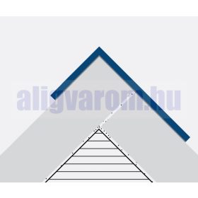 MS Szögprofil L profil eloxált alumínium élvédő sarokprofil 15x25x2000 mm sarokvédő élvédő sarokléc