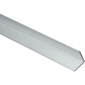   OX Alumínium sarokléc 20x20x2000 mm eloxált ezüst élvédő