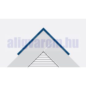 OX Szögprofil eloxált alumínium L profil élvédő sarokprofil 50x50x2000 mm sarokvédő élvédő sarokléc