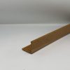 OX Műanyag sarokléc bükk színű famintás sarokprofil 22x22x2000 mm 