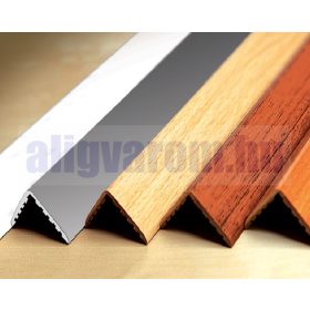   AV Fehér L profil Műanyag sarokprofil 15x15x2000 mm Sarokléc élvédő  szögprofil