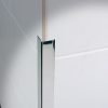 Rozsdamentes sarokléc inox sarokprofil 40x40x2500 mm saválló saroktakaró sarokvédő élvédő