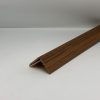OX Műanyag sarokléc mahagóni színű famintás sarokprofil 22x22x2000 mm 