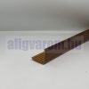 OX Műanyag sarokléc mahagóni színű famintás sarokprofil 22x22x2000 mm 