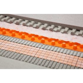   Schlüter Ditra Drain 8 kültéri vízelvezető feszültségmentesítő drénlemez