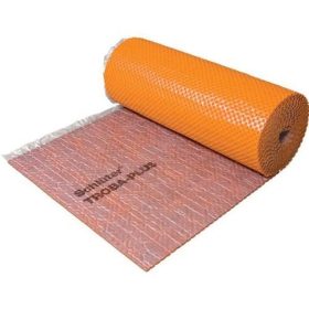   Schlüter Troba PLUS 8 vízelvezető drain lemez Kötőanyag nélkül kavics kőzúzalék, habarcs, esztrich alá is