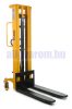 Kézi magasemelő 1000 kg 2500 mm raklapemelő magasemelésű kézi targonca