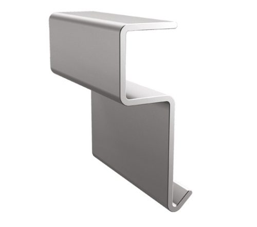 OX Stone toldó elem magasítható balkonszegélyhez Fém vízvető profil kőszőnyeg teraszprofil élvédő eloxált alumínium