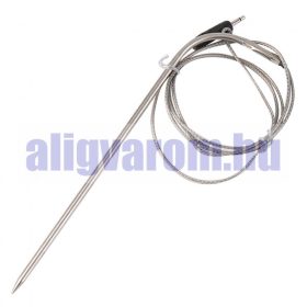   Sütő főző hőmérő érintő képernyővel Digitális hőmérséklet mérés hőálló külső érzékelővel magas +250°C értékéig.