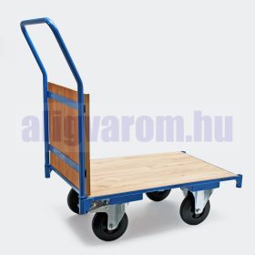   Szállítókocsi, húzható kézikocsi 180 kg teherbírás, 74 x 50 cm-es rakfelület