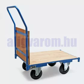   Szállítókocsi, húzható kézikocsi 180 kg teherbírás, 74 x 50 cm-es rakfelület