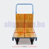 Szállítókocsi, húzható kézikocsi 180 kg teherbírás, 74 x 50 cm-es rakfelület