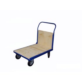   Szállítókocsi, húzható ipari kézikocsi 500 kg teherbírás, 100x70 cm-es rakfelület 