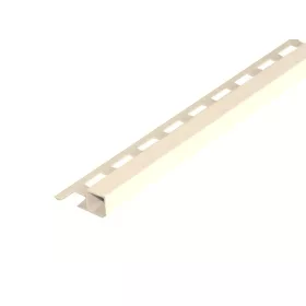 OX 12 mm Csempeszegély Q négyzet szögletes 12x2500 törtfehér jázmin