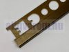 OX 8 mm Csempeszegély Q négyzet szögletes 8x2500 szálcsiszolt bronz barna