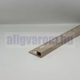   OX 8-10 mm Csempe padlólap szögletes sarokprofil kocka forma PVC hidegburkolat burkolóprofil PVC 8-10 mm-es lapokhoz