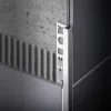 OX 8-10 mm Csempe padlólap szögletes sarokprofil kocka forma PVC hidegburkolat burkolóprofil PVC 8-10 mm-es lapokhoz