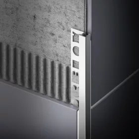   OX 8-10 mm Csempe padlólap szögletes sarokprofil kocka forma PVC hidegburkolat burkolóprofil PVC 8-10 mm-es lapokhoz