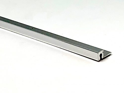 Szögletes sarokprofil kocka forma burkolóprofil rozsdamentes selyemfényű inox 4 mm-es anyaghoz