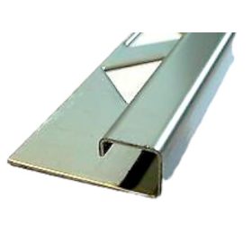   OX 8 mm Csempeszegély Q négyzet szögletes 8x2500 polírozott inox rozsdamentes kocka keresztmetszet