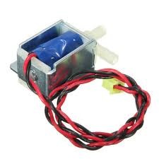 Mágnesszelep alapesetben zárt 12V mini szolenoid olajszelep, vízszelep, levegőszelep Csatlakozások: 5,5 mm Feszültségre nyitó szelep