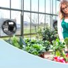Fali elszívó ventilátor – 38 cm átmérőjű, 45 W teljesítményű, 1800 m³/h légszállítású ipari fali ventilátor automatikus zárólamellával