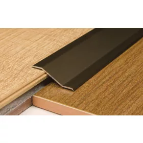 AV szintkiegyenlítő profil bronz 7-12 mm szintkülönbség 90 cm öntapadó eloxált alumínium