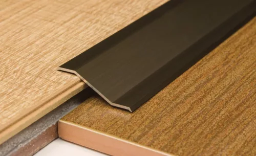 AV szintkiegyenlítő profil bronz 7-12 mm szintkülönbség 270 cm öntapadó eloxált alumínium burkolatváltó