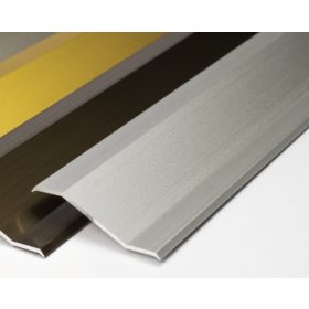   AV szintkiegyenlítő profil ezüst 7-12 mm szintkülönbség 90 cm öntapadó eloxált alumínium burkolatváltó