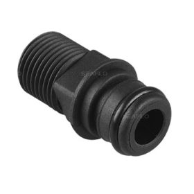  Membránszivattyú csatlakozó adapter. 1/2" menetes csatlakozó 3/4" O gyűrűs csatlakozó